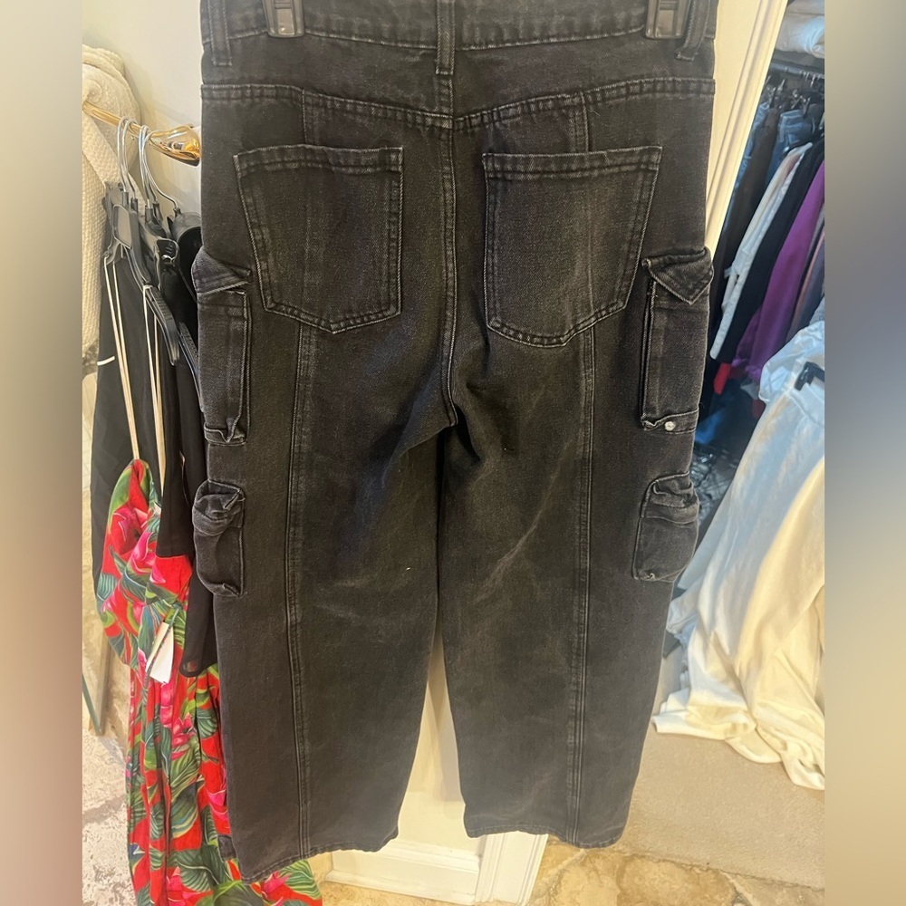 Oversized Boyfriend Cargo Jeans small - Picture 4 of 4